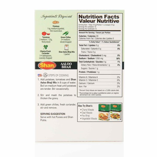 Shan Aloo Bhaji Recipe Mix For Cheap - Image 2