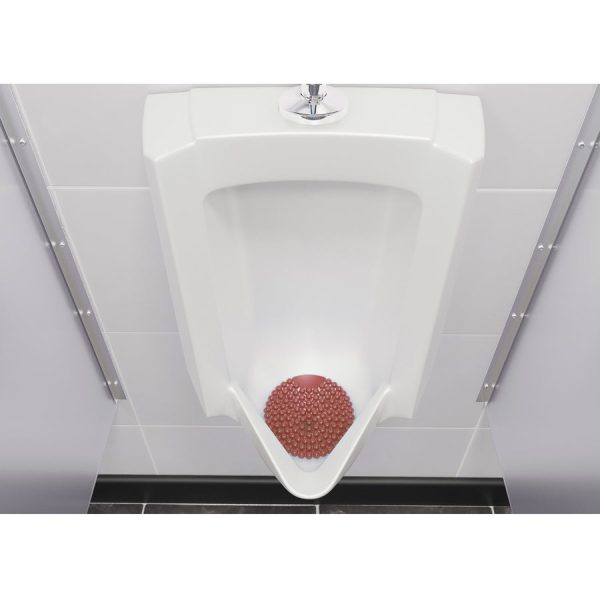 Vectair Systems Wee-Screen Urinal Screen - Lasts upto 30 Days - Splash Resistant, Flexible, Recyclable - 10   Carton - Yellow Online - Image 2