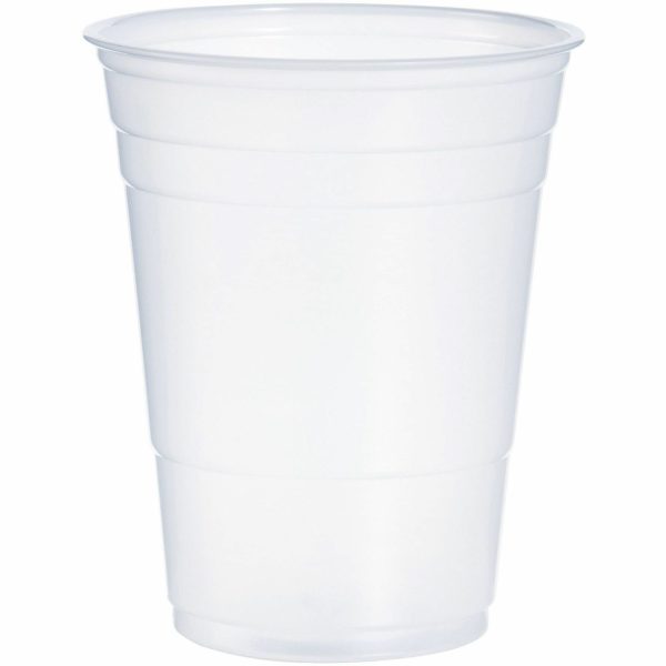 Solo 16 oz Plastic Cold Party Cups - 50.0   Bag - Round - 20   Carton - Translucent - Polystyrene - Cold Drink, Party, Soda, Juice, Concession Stand Online now