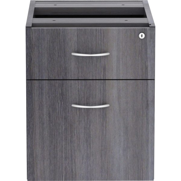 Lorell Essentials Series Box File Hanging File Cabinet - 16  x 12 28.3  - Box, File Drawer(s) - Finish: Weathered Charcoal, Laminate For Cheap - Image 2