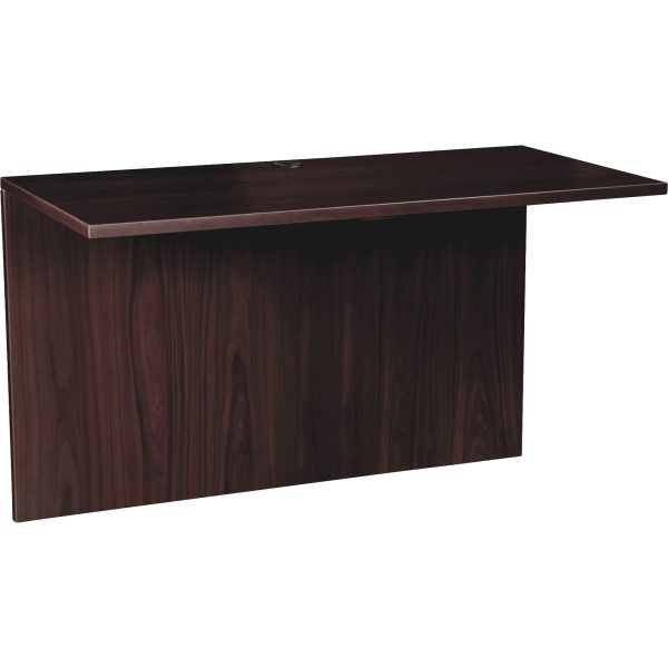 Lorell Prominence 2.0 Bridge - 48  x 24 29  , 1  Top - Band Edge - Material: Particleboard - Finish: Espresso Laminate Online Hot Sale